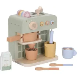 Koffie apparaat met barista toebehoren - Hout