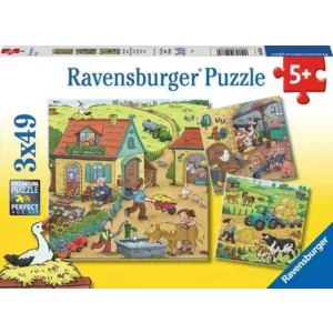 Puzzel - Op de boerderij - 3x49st.