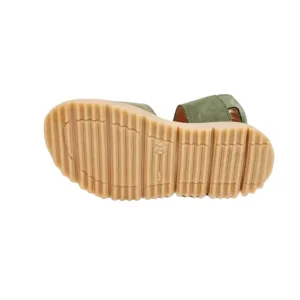 Zecchino d'Oro Sandaal Effen A33-3300 kaki/beige 26