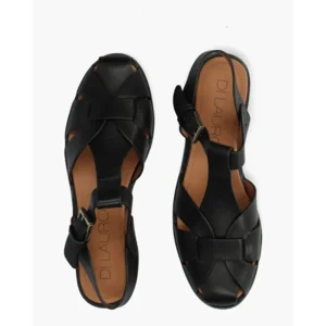 Di Lauro Daniela Zwart Damessandalen