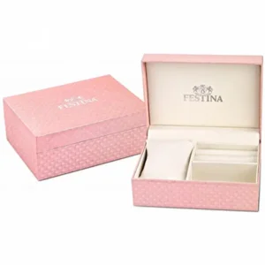 Festina Horloge F20214/1 + GRATIS Armband en Juwelenbox