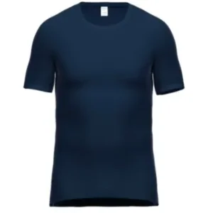 Ammann Heren Onderhemd, THERMO: Korte mouw, donker blauw ( AMM.489 )