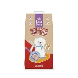 Easypets kattenbakvulling clumping wood 30L