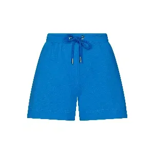 Pastunette dames pyjama / Home Wear: Blauw, t-shirt + short ( PAS.160 )