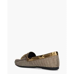Kurt Geiger Eagle Moccasin Goud/Multi Damesloafers