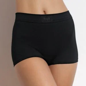 Sloggi Dames Double comfort Short: Wit / Zwart ( Slog.62 / Slog.132 )