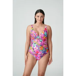 Prima Donna Swim Najac tankini in roze met bloemenprint