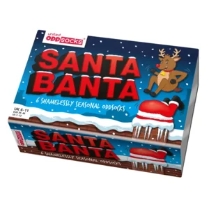 Kerstsokken Heren Santa Banta Mismatched  39 - 46 Oddsocks