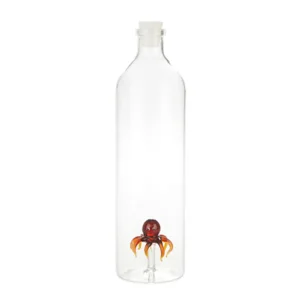 Balvi Waterfles Octopus 1.2L Glas Karaf