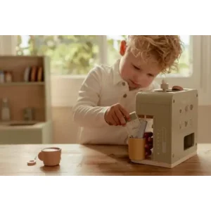 Koffie apparaat met barista toebehoren - Hout