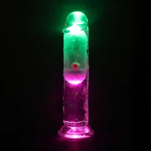 Realrock Led Glow Vibrerende Dildo 15 cm