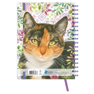 Bureau agenda - 2026 - Harde kaft - Franciens katten - Laura - 17,6x23,8cm