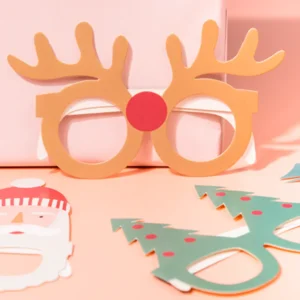 Brillen Set - Kerst - Karton - 6dlg.