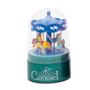 Muzikale magnetische carrousel - groene box