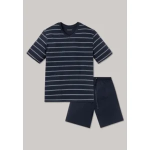 Schiesser – Premium Inspiration– Pyjama – 159621 – Dark Sapphire