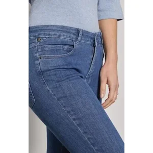 Para Mi Dames Jeans broek: Celine, Medium blue, Reform denim, L32 ( PARA.201 )