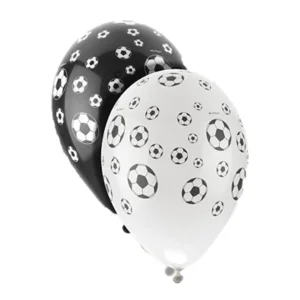 Ballonnen - Voetbal - 30cm - 8st.