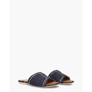 Toral Betty Donkerblauw Damesslippers
