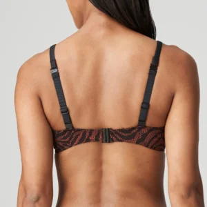 Prima Doona Swim Issambres voorgevormde triangelbikini in bruin en zwart