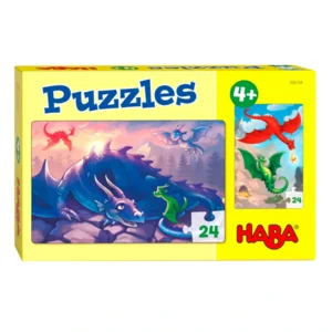 Puzzel - Draken - 2x24st. - 4+