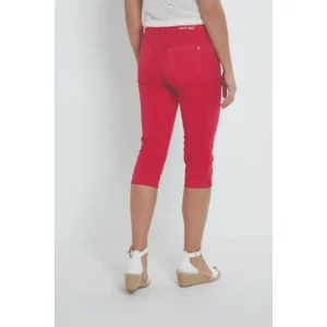 Para Mi broek: Grace Casual Cotton L20 Raspberry, 3/4 broek ( PARA.269 )