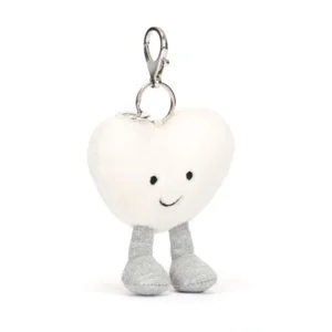 Bag Charm - Amuseable - Cream Heart