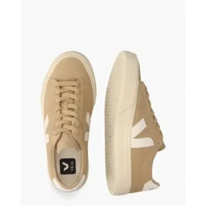 Veja Campo Suede Bruin/Wit Damessneakers