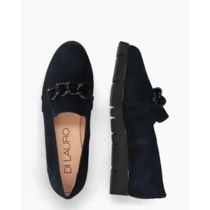 Sianna Donkerblauw Damesloafers