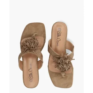 Ella Cruz Zhoe Beige Damesslippers