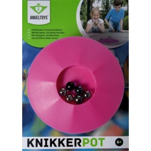 Knikkerpot - Incl. 6 knikkers - 17cm