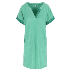 GL-Amour green beachdress in groen