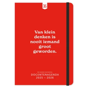 Agenda - 2026 - Docentenagenda - 365 dagen - A5 - 14,8x21cm
