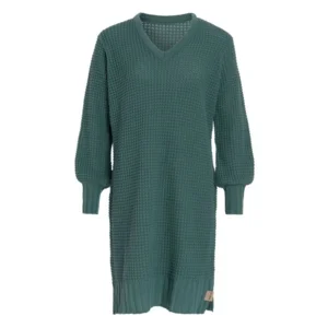 genezen terugtrekken nietig Tricot Kleed Robin Knit Factory Groen 40/42 - Gebreide kleedjes - Shopa