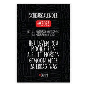 Scheurkalender - 2023 - Darum - 13x19cm