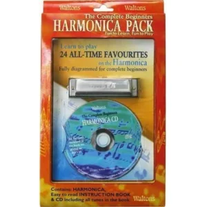 Waltons mondharmonika starterbox met CD
