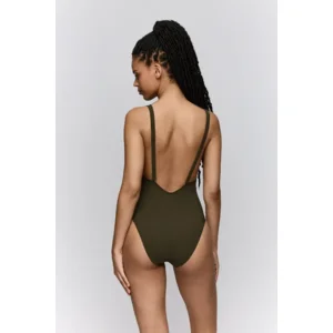 Sarda Lita voorgevormd badpak in kaki