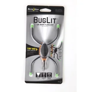 Nite Ize BugLit Helder Zwart Benen Lime Voeten Led Lampje BGT02-07-1701