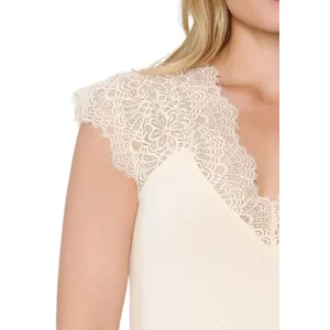 Lingadore Bamboo Basics nachthemd in lichtgeel