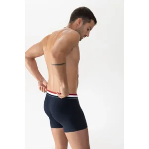 Mey Re:Think Rib herenshort in blauw