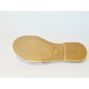 Ocra Slipper 205 Zilver metallic 36