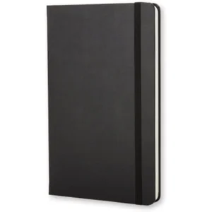 Moleskine notebook pocket zwart gelijnd
