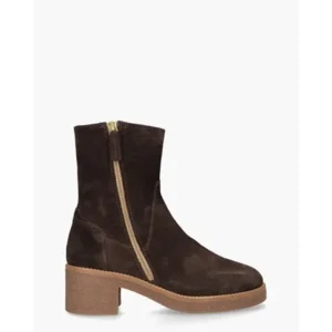 Dl-sport 5937 Donkerbruin Dames Enkelboots