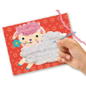 Knutselen - Borduren - Fluffy dieren - 3+