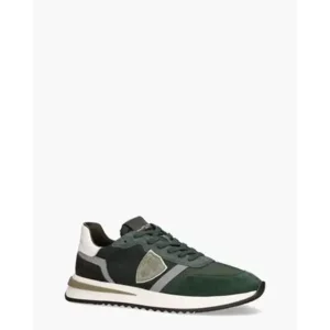 Philippe Model Tropez 2.1 Groen Herensneakers