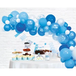 Ballon decoratie set - Blauw - 71dlg.