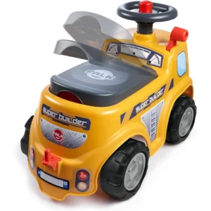 Falk - Super Builder - Loopwagen met aanhangwagen