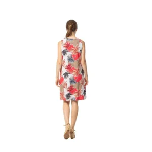 Egatex dames Zomerkleed: gebloemd, zonder mouwen ( EGA.460 )