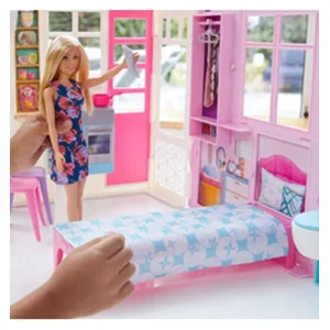 Barbie - Barbiehuis met Barbiepop