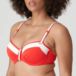 Prima Donna Swim Istres voorgevormde bikini in rood