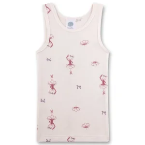 Sanetta meisjes singlet: Ballet beertje, modal / katoen ( SAN.149 )